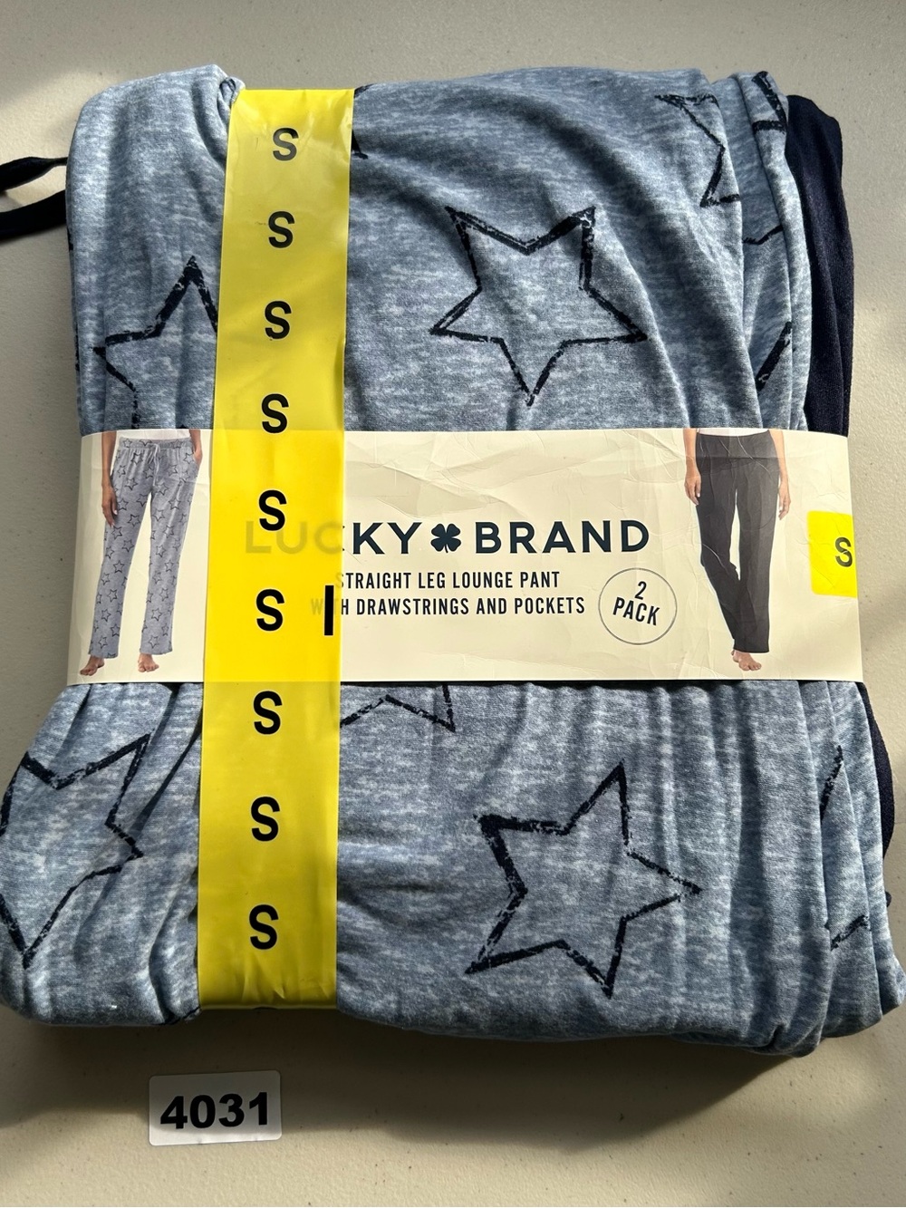Lucky Brand New Women's Size Small 2 Pack Straight Leg Lounge Pant Pockets
